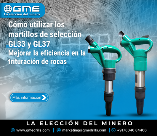 Cómo Los Martillos De Pico GL33 Y GL37 Mejoran La Eficiencia En La Trituración De Rocas