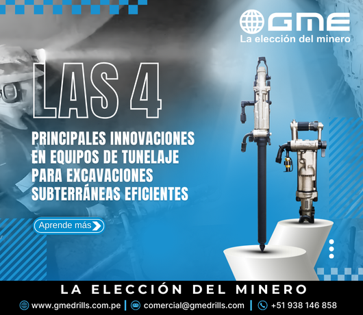 proveedor confiable de equipos para excavación de túneles