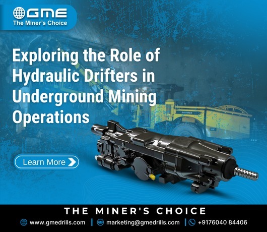 The Evolution of Hydraulic Drifters: Modern Underground Mining